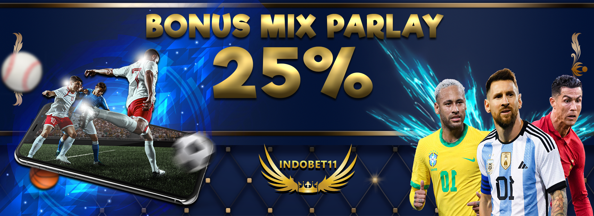 Bonus Mix Parlay 25 %