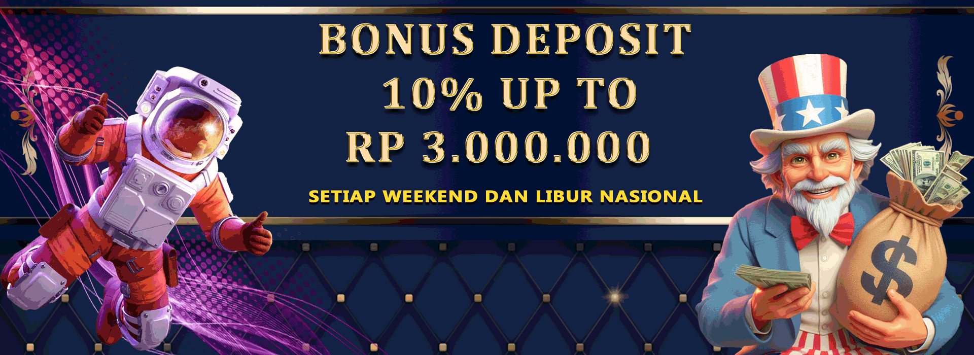 BONUS NEXT DEPOSIT 10%